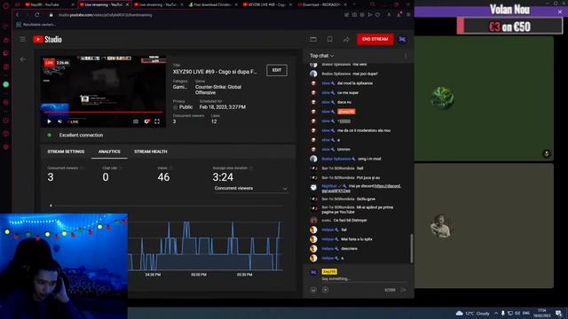 XEYZ90 LIVE #69 - Csgo si dupa Fplayt! смотреть онлайн