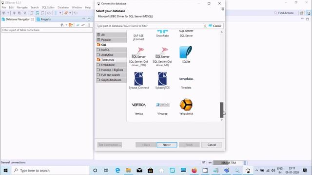 Connect Sybase To DBeaver
