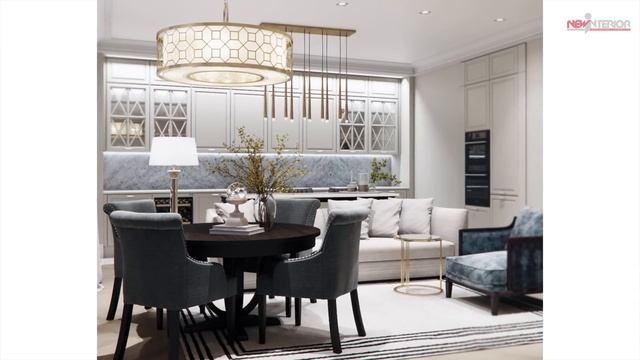 Дизайн-проект интерьера квартиры в традиционном стиле. ЖК Премьер Палас. Планировки и интерьер смотреть онлайн