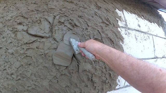 как сделать заклёпку и ковку из цемента на фасаде, чтоб трещина не разрушалась дальше. смотреть онлайн