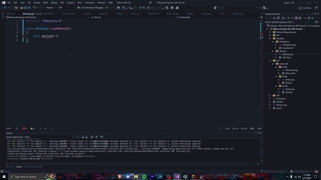 #3 Making Velocity | How To Make A Minecraft Injection Client In C++ With JNI смотреть онлайн