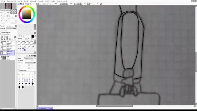 КАК РИСОВАТЬ СИМПСОНОВ в Paint Tool SAI смотреть онлайн