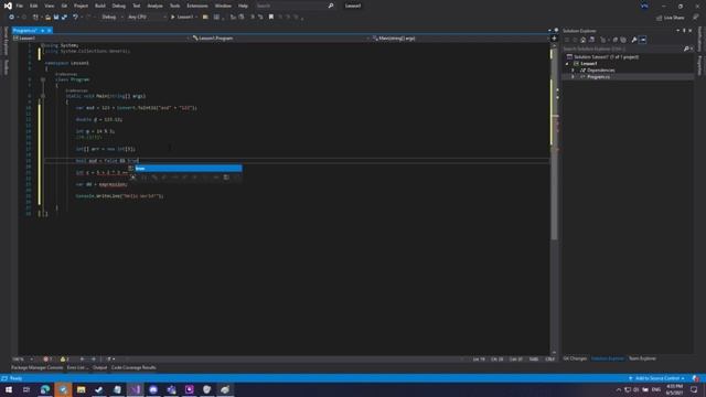 Урок C# №1: Основи смотреть онлайн