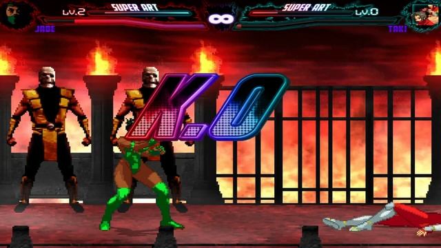 Mugen : Jade Vs Taki (Request) смотреть онлайн