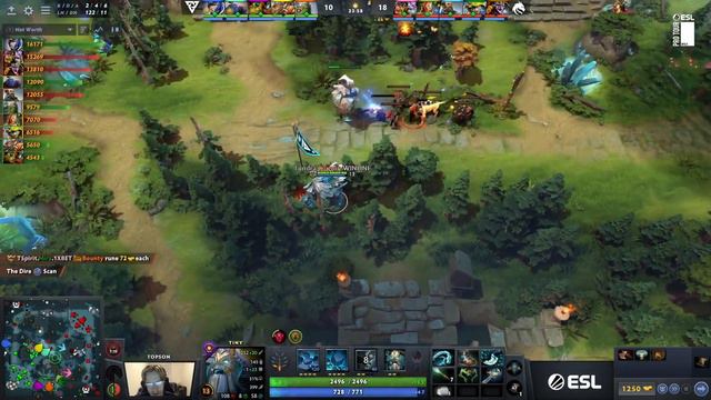 Dota2 - Team Spirit vs Tundra Esports - Game 2 - DreamLeague Season 22 - Group B смотреть онлайн