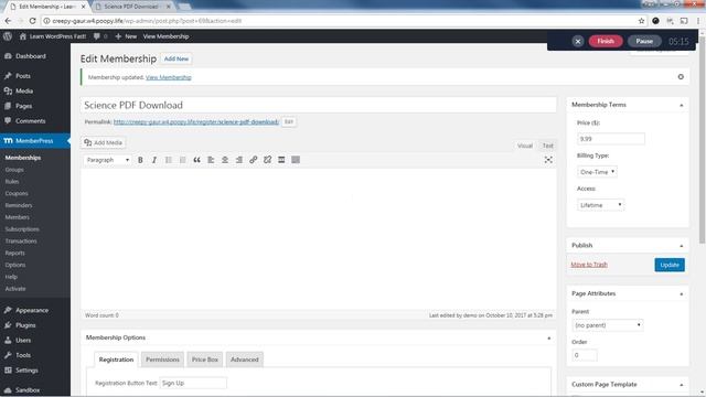 Selling Files With MemberPress - A WordPress Membership Plugin смотреть онлайн