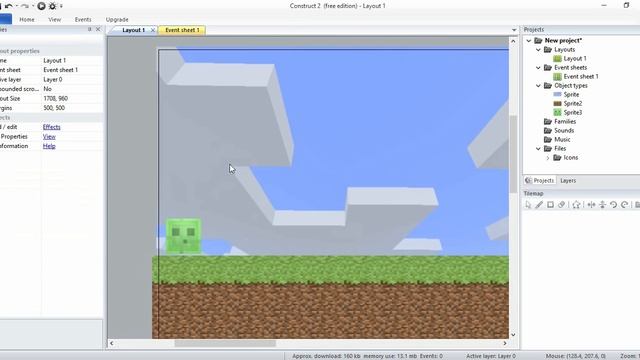 Как создать свою игру ИГРУ за 10 Минут В Construct 2 смотреть онлайн