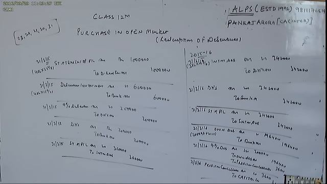 CLASS 12TH CHAPTER 9 PART 5 COMPANY ACCOUNTS REDEMPTION OF OF DEBENTURESPURCHASE IN OPEN MARKET ALL смотреть онлайн