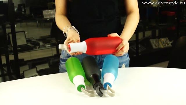 481-228456 - Бутылка "Flow", красный матовый смотреть онлайн