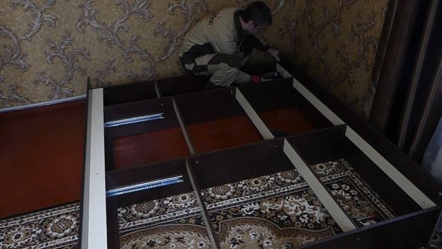 Двуспальная Кровать из ДСП смотреть онлайн