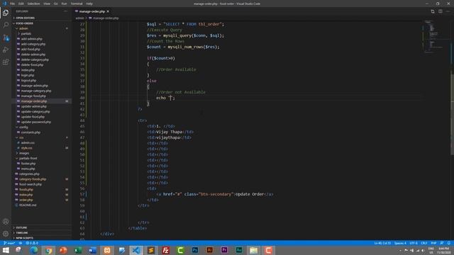 11. Food Order Website with PHP and MySQL (Food Order and Manage Order) смотреть онлайн