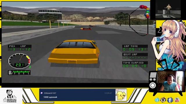 Andretti Racing/Sega Saturn смотреть онлайн