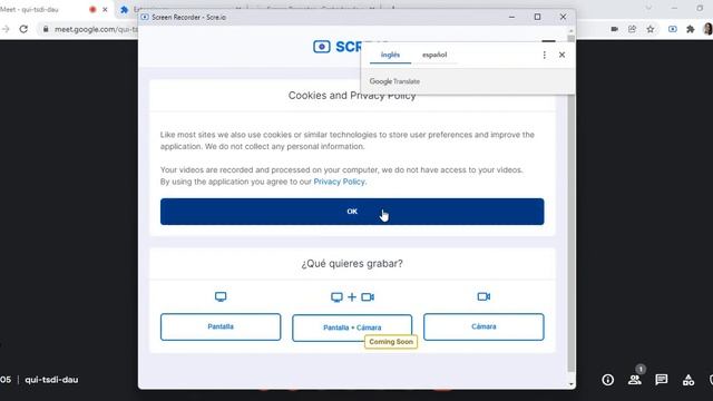 1- Extensión de Google Chrome - Screen Recorder (instalar y grabar) смотреть онлайн