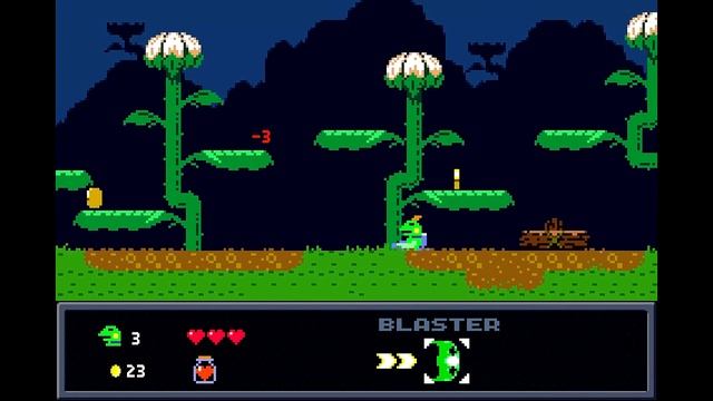 KERO BLASTER (PC) Walkthrough - Stage 2 Greenery Zone Gameplay HD смотреть онлайн