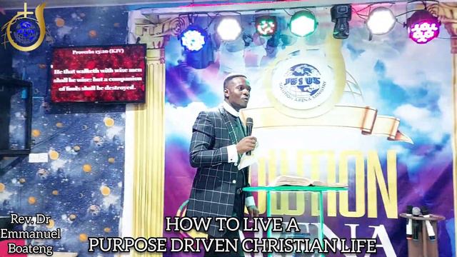 How to Live A Purpose Driven Life || Rev Dr. Emmanuel Boateng || Solution Arena Ministry смотреть онлайн
