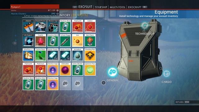 No Man's Sky Atlas Rises - How To... Bypass Ship Moving Items To Cargo Slots смотреть онлайн