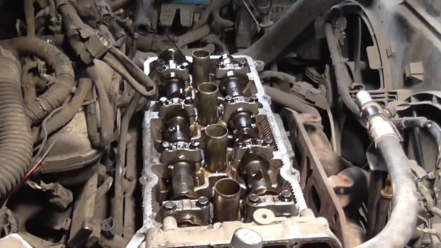 Регулировка клапанов ниссан X-trail