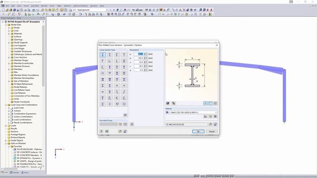 [EN] FAQ 002021 | I would like to change the web thickness of a parametric cross-section. How do .. смотреть онлайн