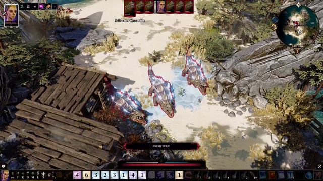 DOS2 Crocodiles - AeroHydro Mage, Honor Mode, Solo, No Lone Wolf