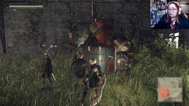 NIER AUTOMATA #11►Золотые преследователи смотреть онлайн