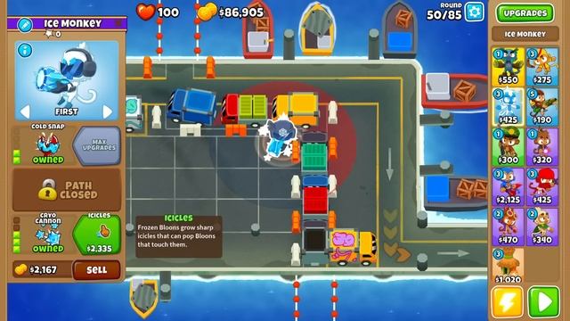 BTD6 Odyssey?EXTREME Mode?No Monkey Knowledge || The Final Gambit смотреть онлайн