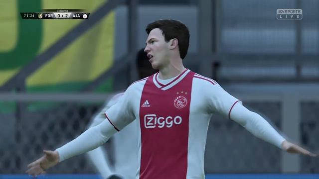 FIFA19 Career Ajax #2season Eredivisie 14tour Fortuna Sittard - Ajax Amsterdam смотреть онлайн