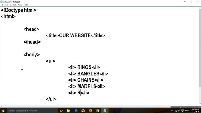 LISTS ul , ol HTML CSS for Beginners IN URDU/HINDI Part4 смотреть онлайн