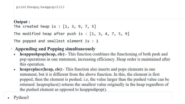 Python | Heap Queue Or HeapQ смотреть онлайн