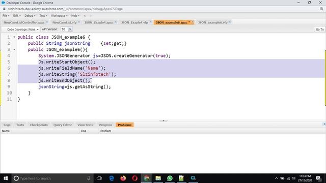 JSON Generator Class Methods Part - 3 смотреть онлайн