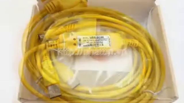 Cáp lập trình Mitsubishi PLC USB-SC09 USB to RS422 Adapter for MELSEC FX & A PLC смотреть онлайн