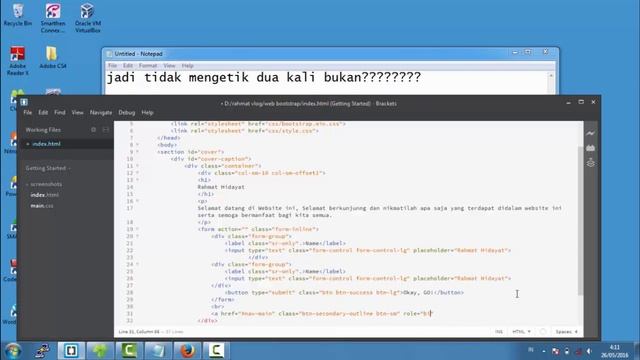 bootstrap 4 tutorial bahasa indonesia Rahmat.H смотреть онлайн