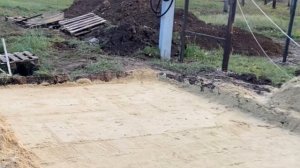 Заезд на участок с дорожными плитами