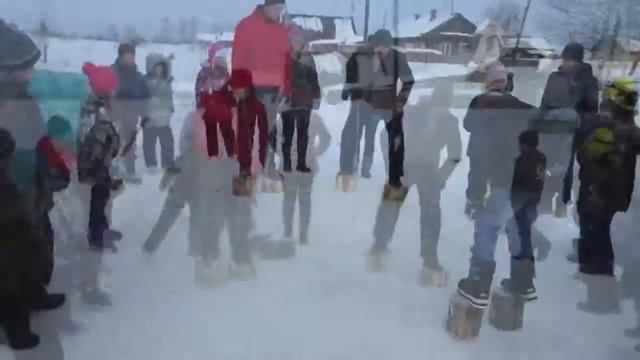 Масленица 2018. Проводы зимы у Кордяжского СДК. смотреть онлайн