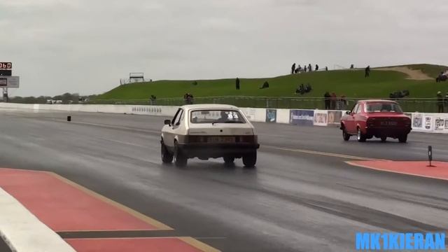 Ford Capri Mk3 2.0 at Santa Pod Raceway смотреть онлайн