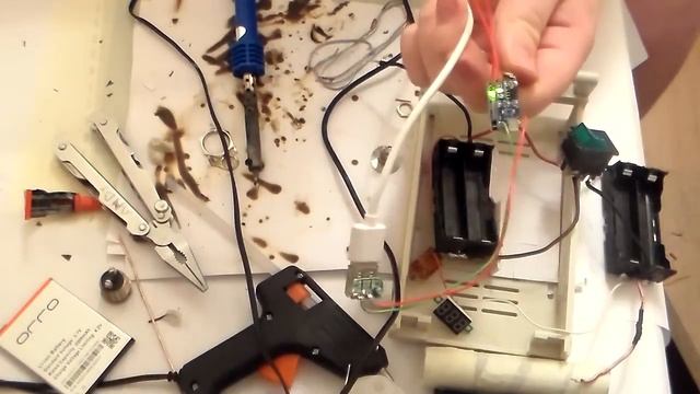 Делаем Електронный кальян ИЛИ Автономную электронку на 4 аккума смотреть онлайн