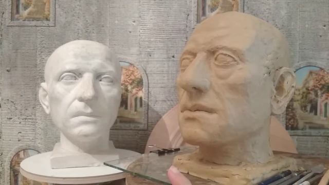 Лепка портрета часть 1 смотреть онлайн