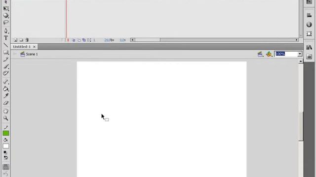 001 Начало работы с программой Adobe Flash CS4 Назначение программы смотреть онлайн