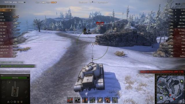 WOT: Arctic Region - T110E3 - 7 frags - смотреть онлайн