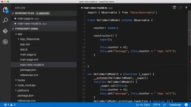 Ep 1: Using TypeScript With NativeScript смотреть онлайн