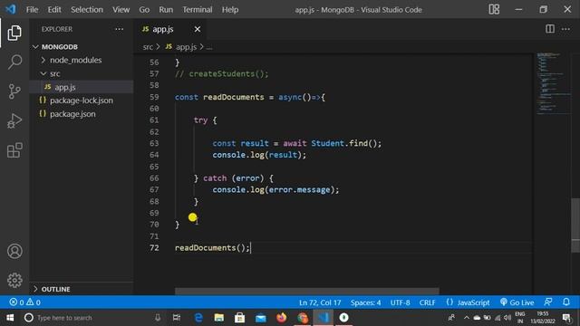 MongoDB Tutorial #15 - How to Read or Querying the Documents using Mongoose MongoDB in Hindi смотреть онлайн