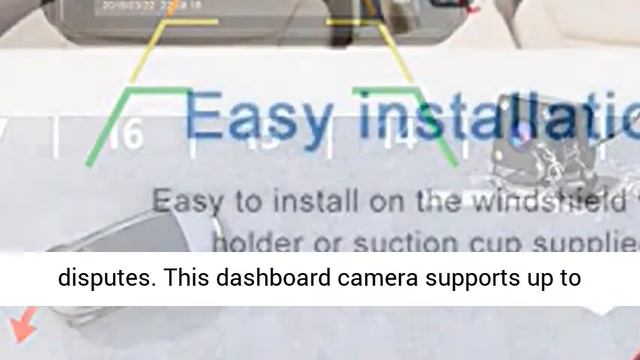 Dash Cam Front and Rear CHORTAU Dual Dash Cam 3 inch Dashboard Camera Review #short смотреть онлайн