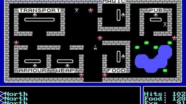 Ultima I: The First Age of Darkness (1987, ORIGIN Systems) смотреть онлайн