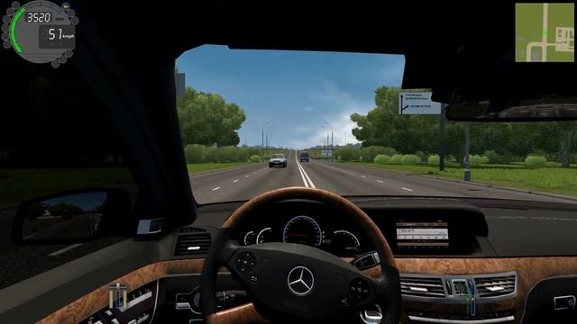 MERCEDES BENZ S65 AUTO | CITY CAR DRIVING 1.5.9.2 | G29! смотреть онлайн