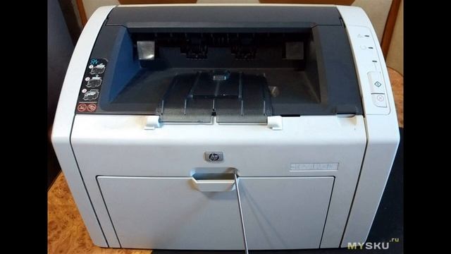 Выходной лоток принтера HP 1022, немного 3D принтера и технология отбеливания корпуса | #Обзор смотреть онлайн