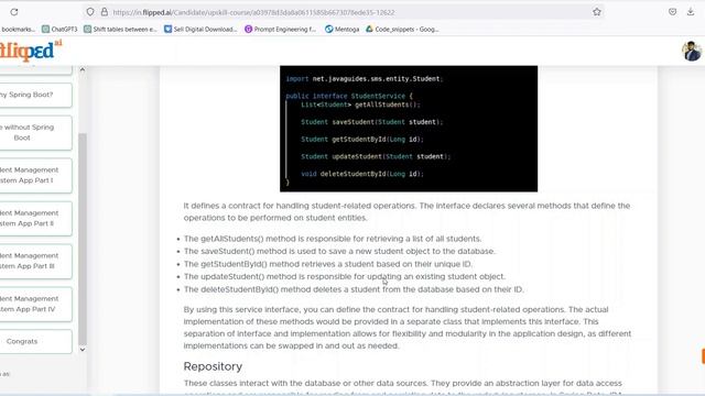 Module 7 SMS Part 4 Springbot Project | Introduction to Spring Boot | Full Stack смотреть онлайн