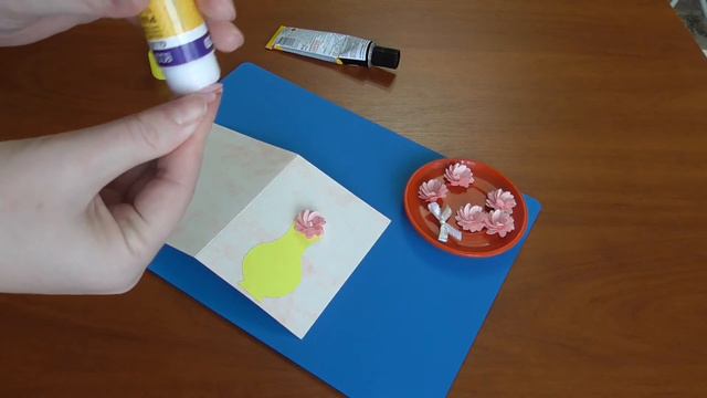 Открытка на 8 марта, день рождения своими руками смотреть онлайн