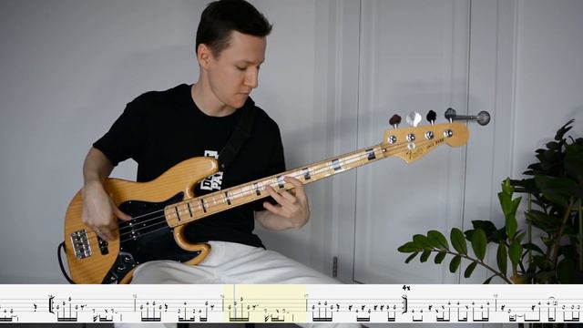 BassTabs | Jazz Funk Bass | Incognito - Wild And Peaceful | Отличная басовая фанк партия