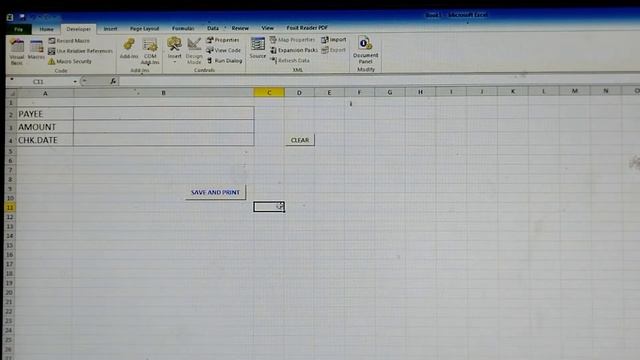 Check/Cheque Writer Using Microsoft Excel смотреть онлайн