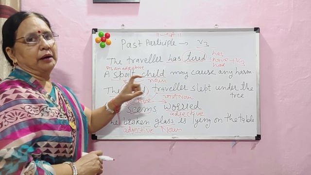 Lec09 Easy explanation of Present , Past & Perfect Participle | Non Finite Verbs смотреть онлайн