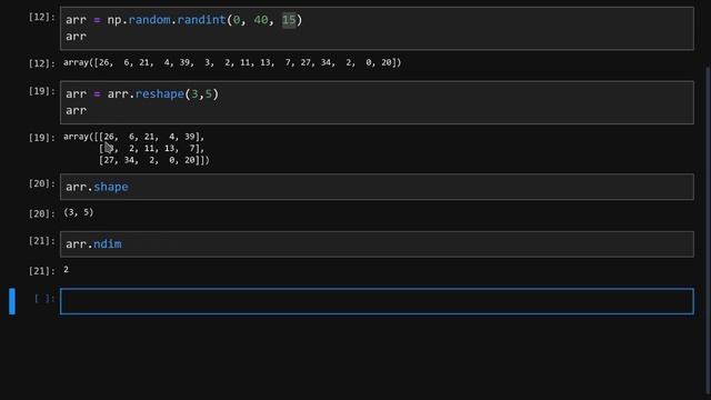 NumPy Array Methods смотреть онлайн